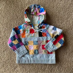 Quilt Hoodie Size M